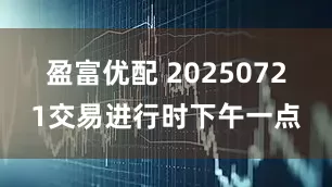 盈富优配 20250721交易进行时下午一点